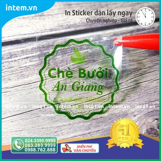 COMBO 1000 TEM STICKER DÁN CỐC