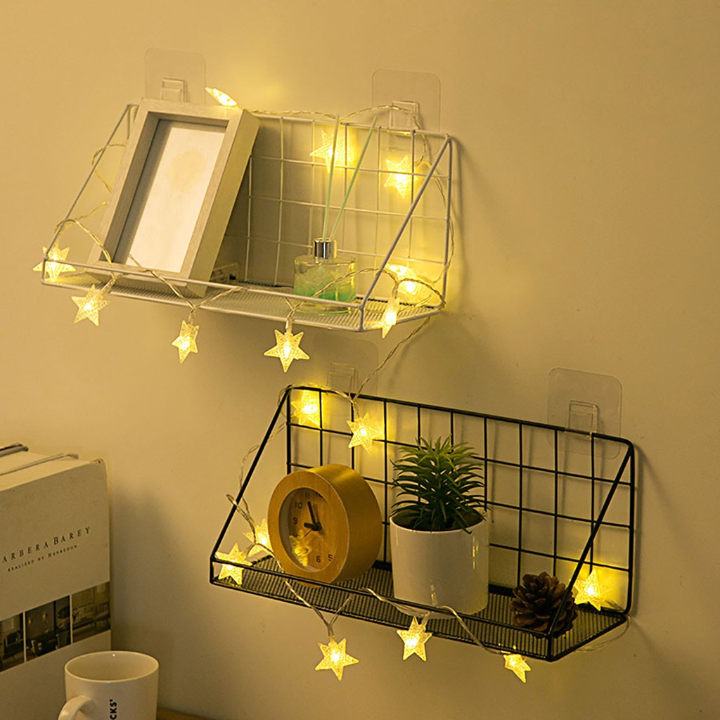 Giá Treo Tường JUJIAJIA Bằng Sắt Không Cần Khoan Tiện Dụng