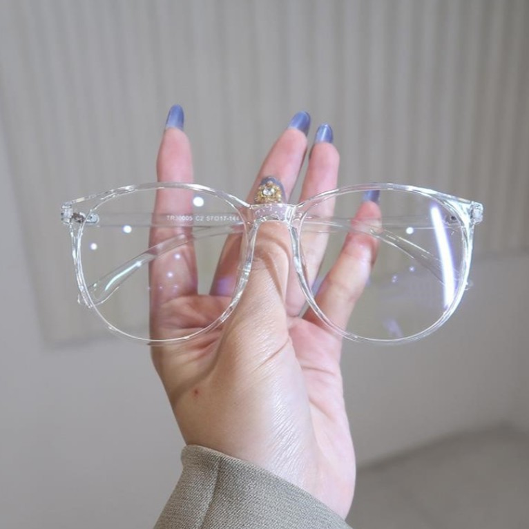 Mắt kính thời trang gọng tròn T19203 - Gọng kính nam nữ | BigBuy360 - bigbuy360.vn