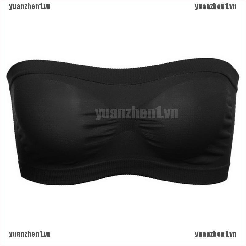 [YUANZHEN1] Áo Lót Ống Không Dây Co Giãn Thoáng Khí Không Đường May Cho Nữ