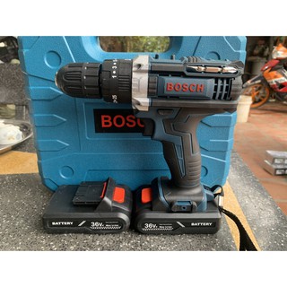 Máy Khoan Bosh 36V 3 chức năng 5.0Ah, khoan tường bắt vít