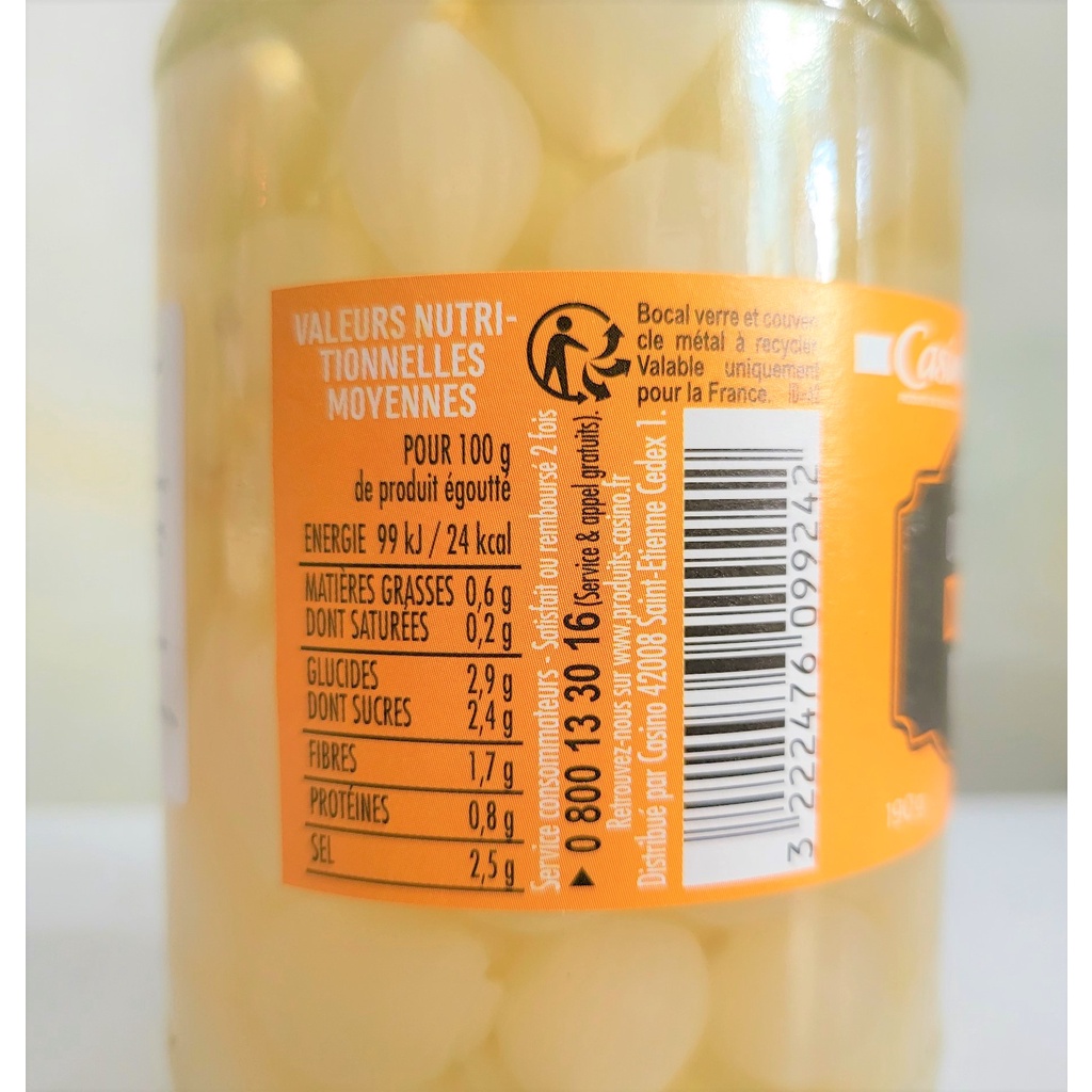 [Lọ 350g] CỦ HÀNH NHỎ NGÂM GIẤM [Belgium] CSN Onions Pickled