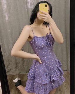 ĐẦM TÍM HAI DÂY RÃ NGỰC
