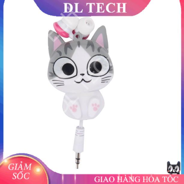 Tai nghe dây rút hình thú đáng yêu WA301 DL TECH