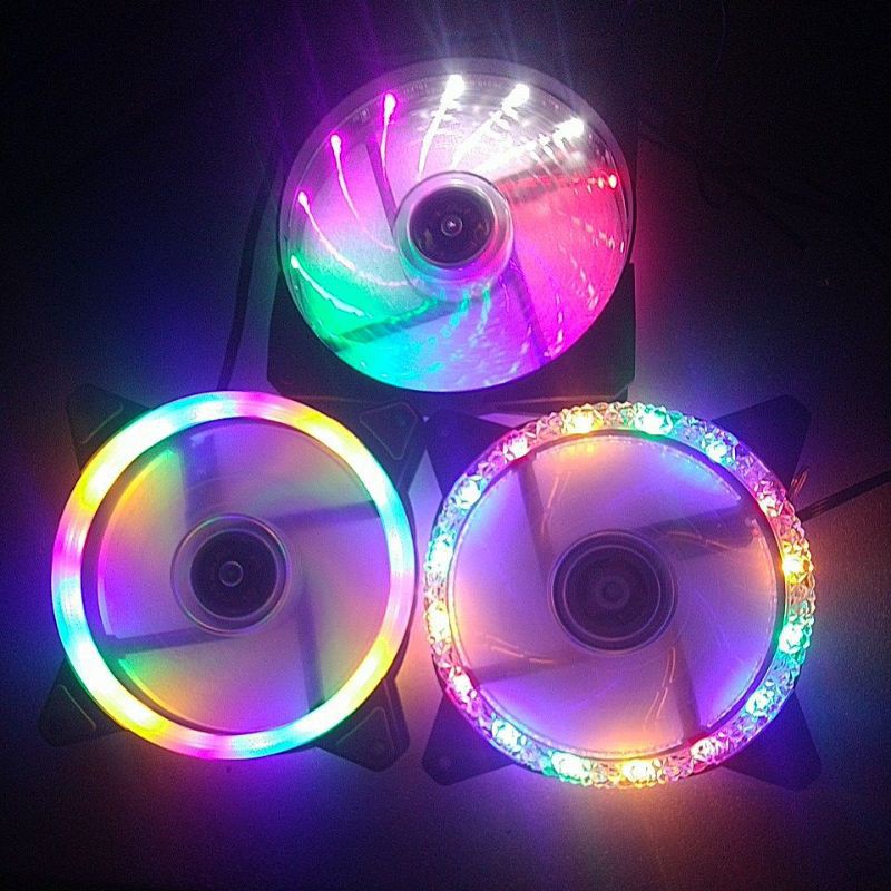Quạt Fan Case 12cm led, quạt led, fan LED RGB 95