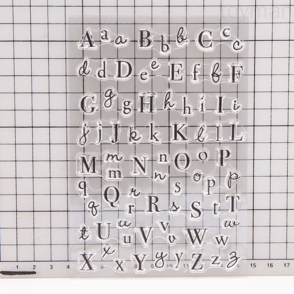 Con Dấu In Chữ Tiếng Anh Trang Trí Sổ Tay Diy