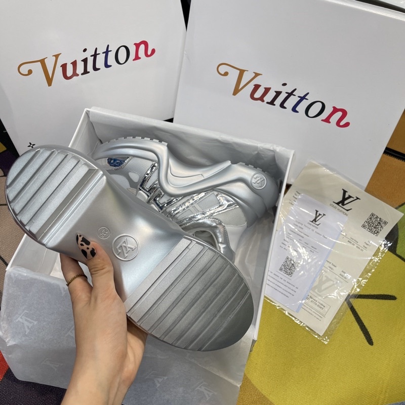 GIÀY LV ARIGHTCH TRẮNG BẠC LAI AU SC