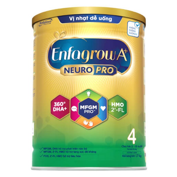 (date mới) Sữa bột Enfagrow A+ 4 (1.7kg)