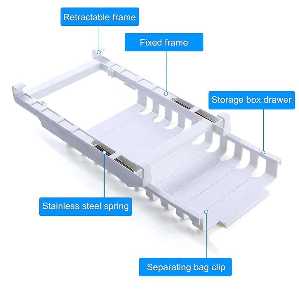 IVORY Dây Khóa Kéo Gắn Tủ Lạnh Tiện Dụng