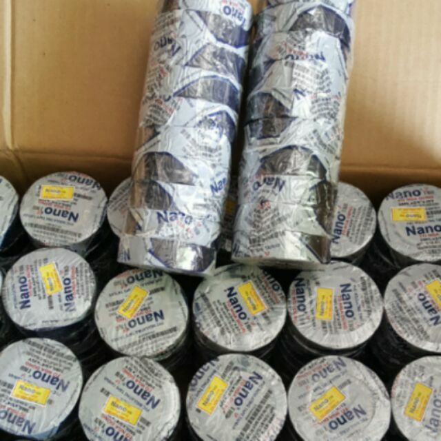 Băng keo điện, băng dính đen NANO Tô Nga Dũng