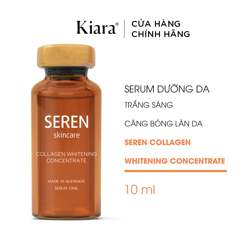 Serum dưỡng da căng bóng Seren Collagen Whitening Concentrate Úc 10ml