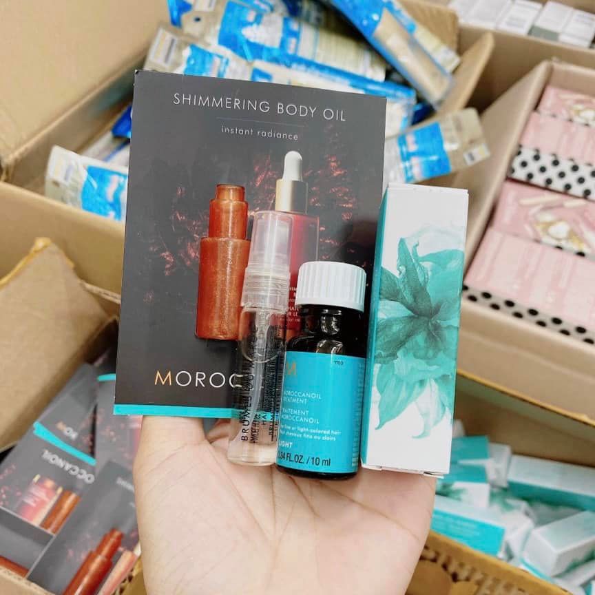 Moroccanoil - set 3 món ( dầu dưỡng tóc - dầu body - nước hoa)