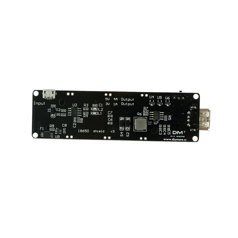 Bộ Sạc Micro Usb Wemos Esp32 18650 V3 Esp-32 Led Cho Arduino Raspberry 0319