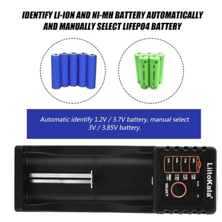 Hộp sạc pin Pin Liitokala Lii-100 mini đa năng chất lượng cao