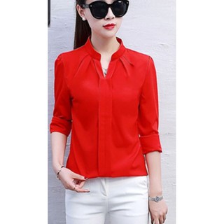 Áo Kiểu Nữ Cổ Trụ Đủ Size