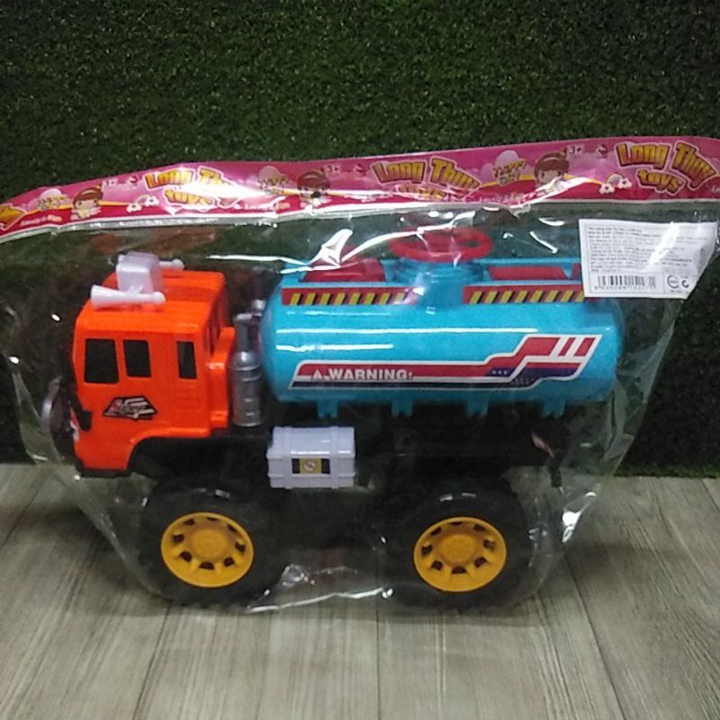 Đồ Chơi Xe Bồn Chở Xăng Loại Trung Cho Bé