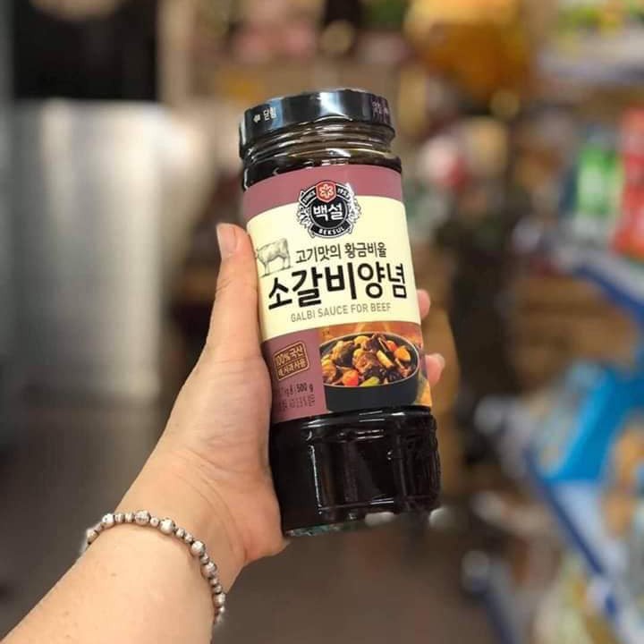 Sốt Ướp Beksul Sườn Bò Galbi Sauce Hũ 290G