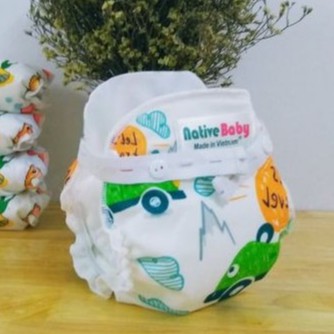 Tã vải Native Baby chống hăm - Free size 0-3 tuổi (tối đa 15kg)