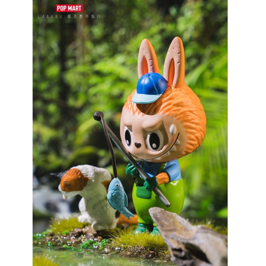 Pop mart popmart Đồ Chơi Nghệ Thuật Công Viên Quái Vật Cắm Trại