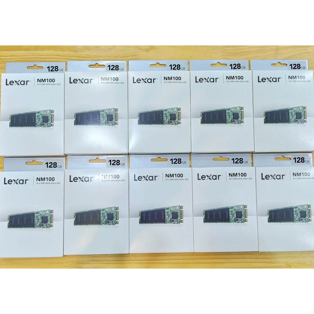 SSD M2 SATA Lexar NM100 - 128GB mới 100% , tăng tốc máy tính ,bảo hành 3 năm