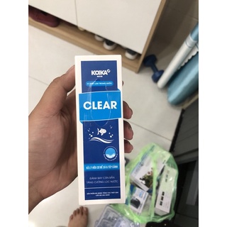 KOIKA - Clear (Chai 105 ml) | Vi sinh đặc biệt cho hồ cá cảnh