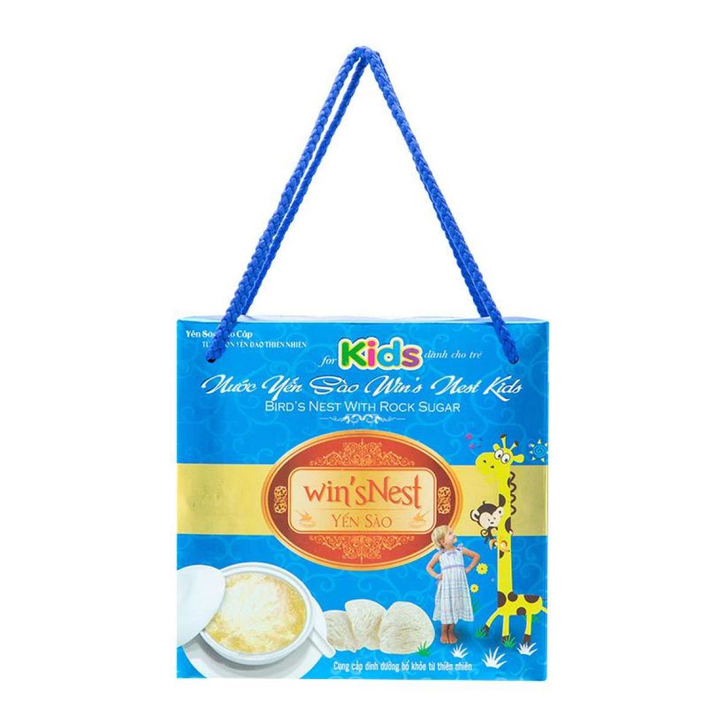 Nước Yến Sào win'sNest Kids (6 Lọ x 70 ml / Lốc) thích hợp cho trẻ em từ 1 tuổi trở lên.