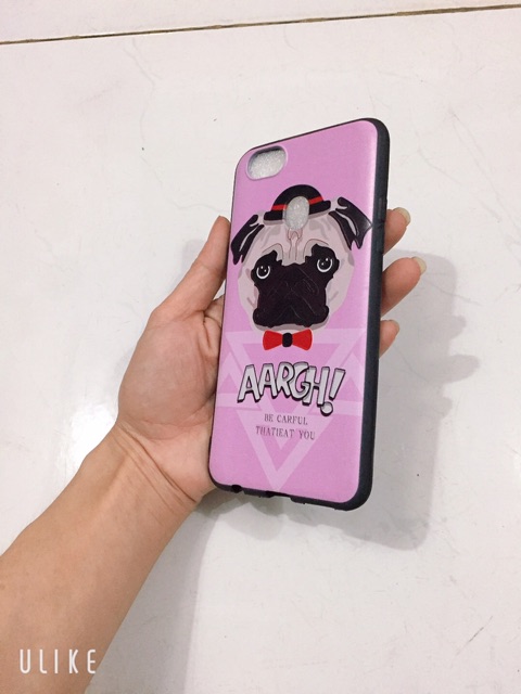 Ốp lưng oppo F5 mầu hồng