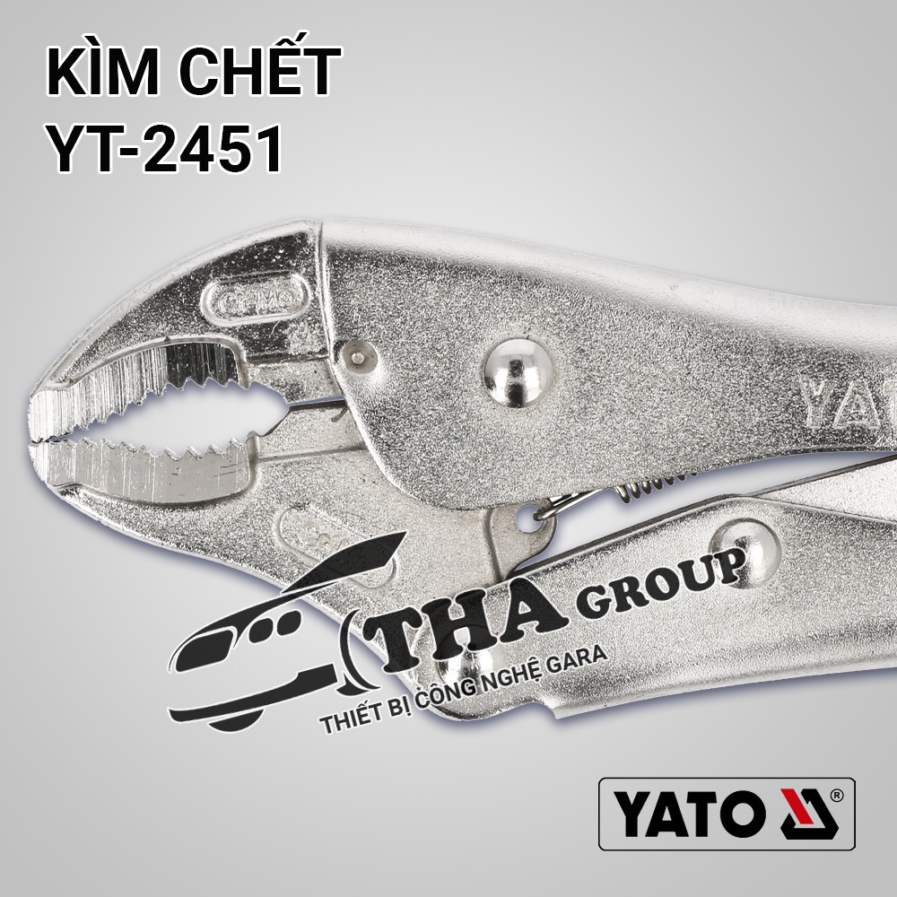 KÌM CHẾT 5&quot; 125MM YATO YT-2449/2450/2451