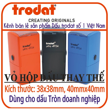 Hộp thay thế DẤU TRÒN CÔNG TY ( Loại tốt)