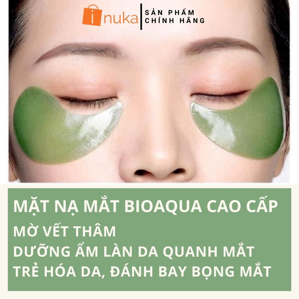 Mặt Nạ Mắt Bioaqua, Đánh Bay Thâm Quầng Mắt, Xoá Tan Bọng Mắt ( 60 miếng ) | BigBuy360 - bigbuy360.vn