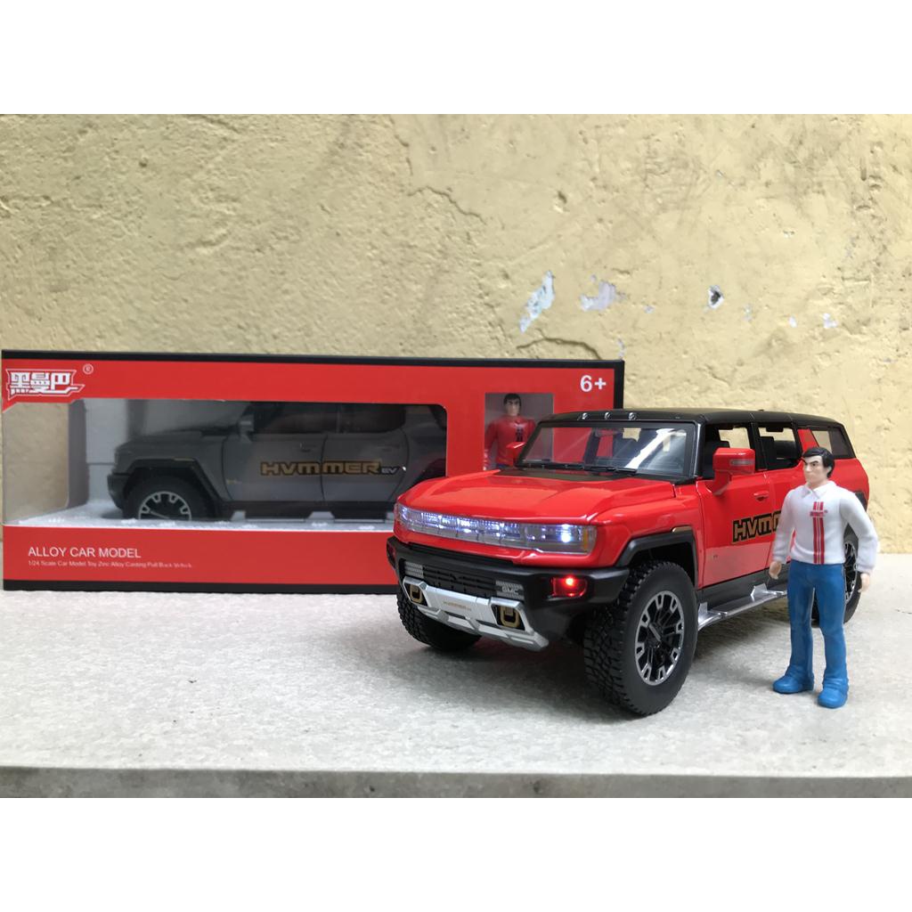 Mô hình xe GMC HUMMER EV 2024 - 1:24