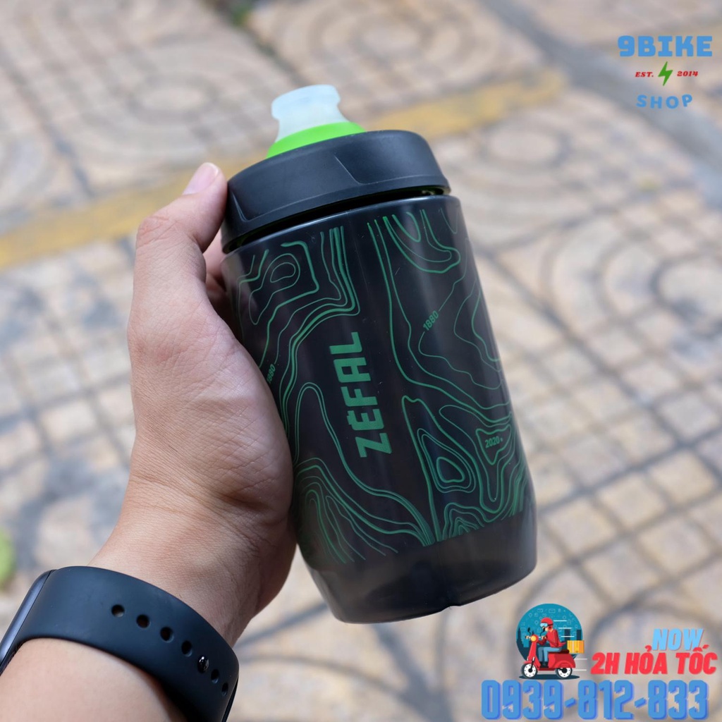 Bình nước xe đạp nhỏ gon Zefal Sense Pro 500ml
