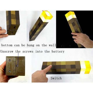 Đuốc Minecraft Hàng Chính Hãng