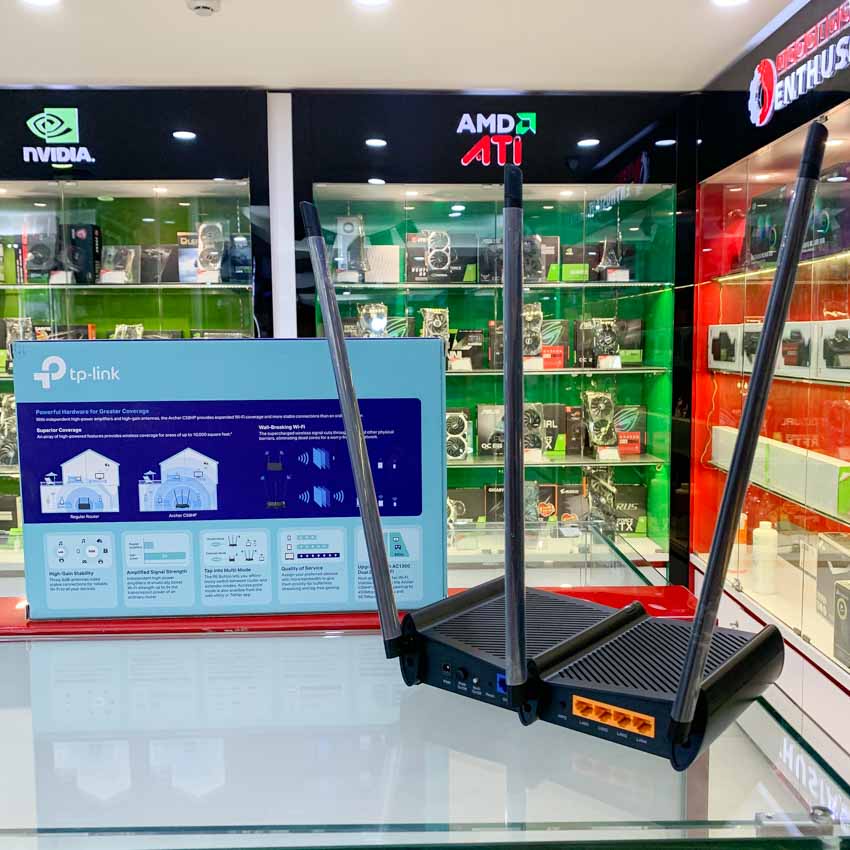 Bộ định tuyến không dây băn tần kep TPLink Archer C58HP 3 Ăng Ten