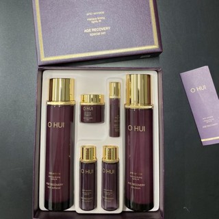 Bộ Dưỡng Chống Lão Hóa Giảm Nếp Nhăn, Tăng Sinh Collagen, Trẻ Hóa Da Căng Mịn Ohui Age Recovery Special Set 7sp