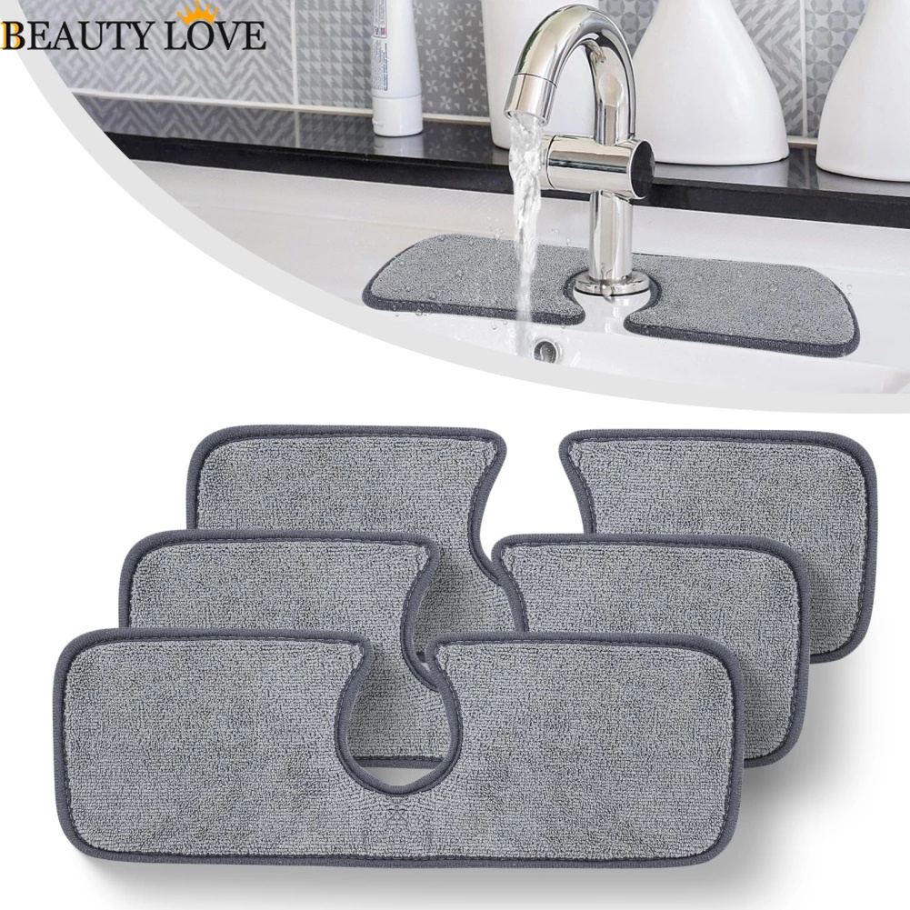 Miếng Lót Vòi Nước Bồn Rửa Chén / Nhà Bếp / Phòng Tắm Bằng Sợi Micro Thấm Hút Tốt Chất Lượng Cao