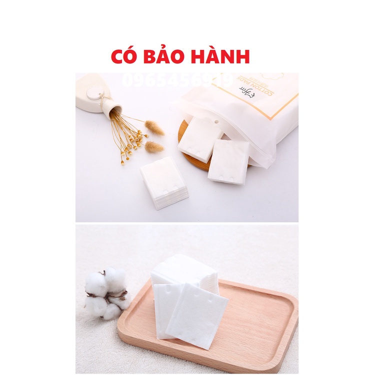 Bông Tẩy Trang Cotton PADS 3 lớp 222 Miếng Loại Đủ Sịn Mềm Mịn Không Xơ Bông Phụ kiện Thời Trang Nữ Làm Đẹp