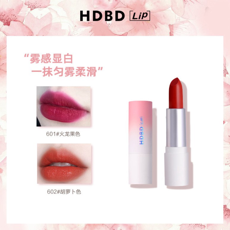 [Hàng mới về] Son Môi  Màu Đào Nhung Mịn Kháng Nước Khó Phai Không Dính Cốc | BigBuy360 - bigbuy360.vn