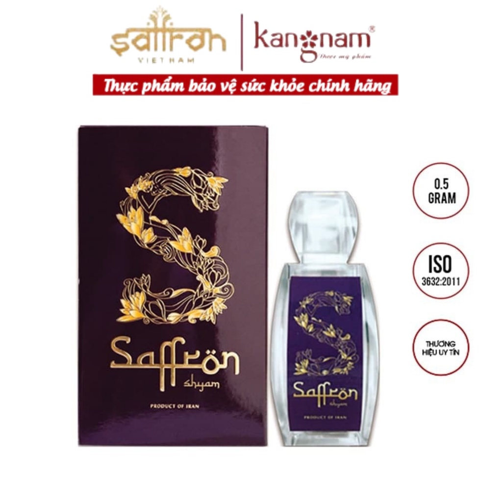 [CHÍNH HÃNG] Nhụy Hoa Nghệ Tây Saffron Shyam 1gr/hộp