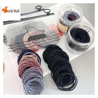 Thun cột tóc, chun cột tóc trơn cho nữ - Socnaukids