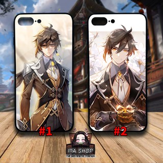 Ốp lưng  Zhongli - Genshin Impact - Ốp Lưng Anime I.phone 5s 6 6s 6s+ 7+8+ X Xs Xr 11 11 pro max 12 12 pro max