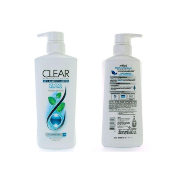 Dầu gội clear bạc hà thái lan