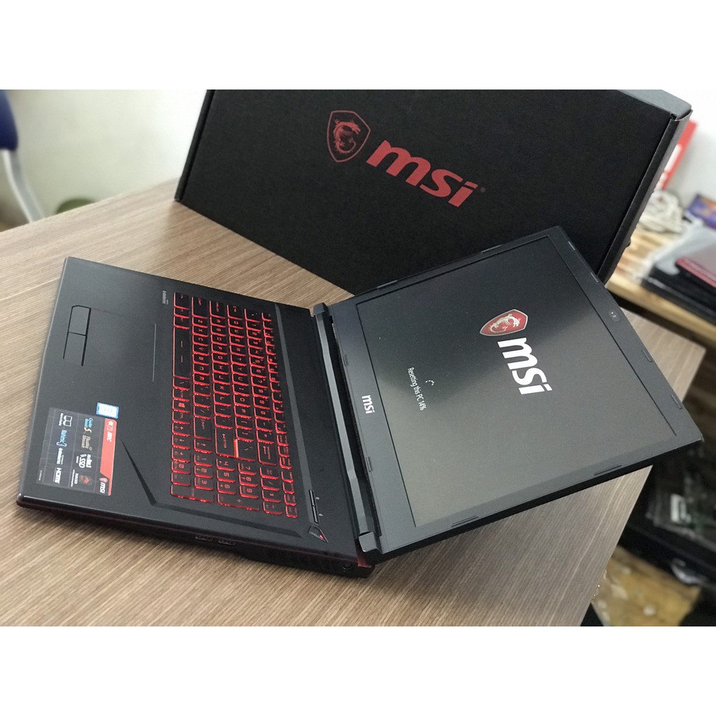 Máy tính MSI GL73-8RC (Core I7-8750H 12CPU, Ram 8GB, ổ cứng SSD 256GB + HDD 1TB, VGA GTX 1050 4GB) | BigBuy360 - bigbuy360.vn