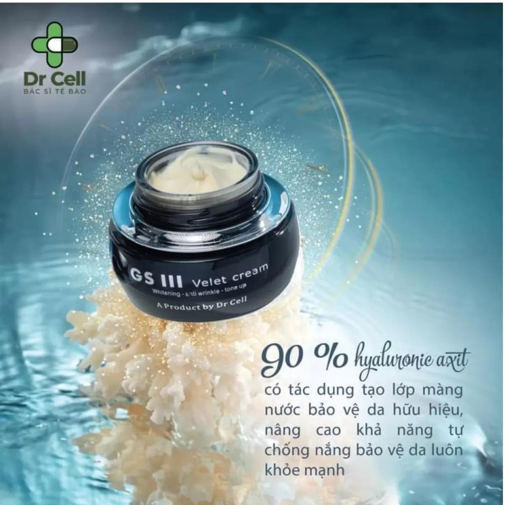 Kem ban ngày GSIII chống nắng nâng tone Dr Cell 30g SAN11