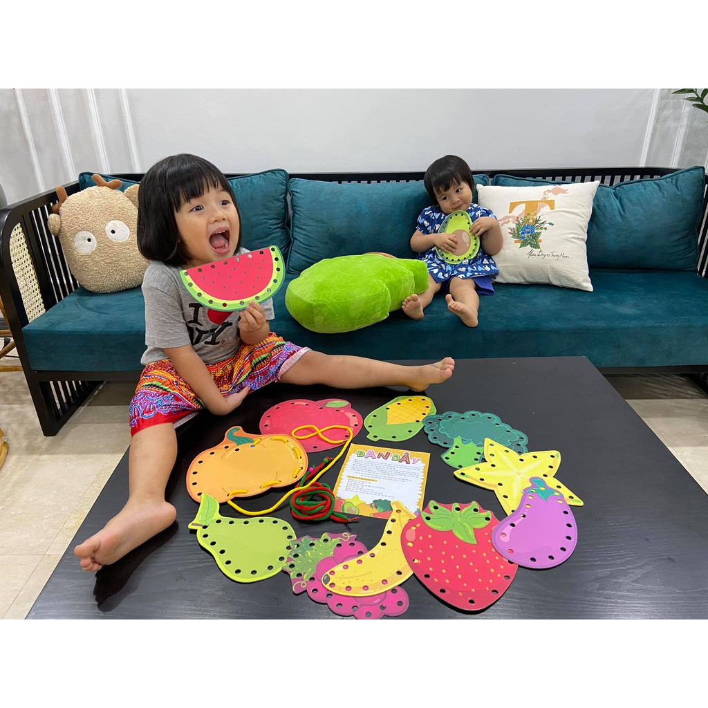 Hộp Háo Hức tương tác 0-3 tuổi, Combo 3 cuốn sách ehon, bìa cứng, trò chơi ĐAN DÂY, MIX303 | BigBuy360 - bigbuy360.vn