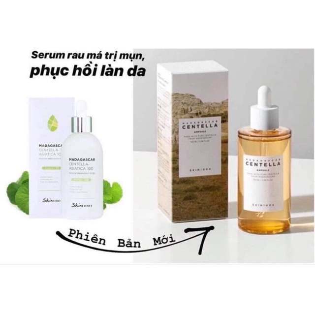 Tinh Chất Rau Má Giảm Mụn Và Làm Dịu Da Skin1004 Madagascar Centella Ampoule