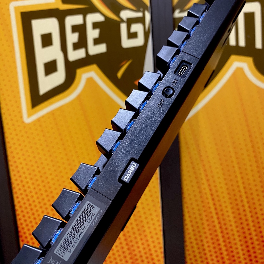 Bàn phím cơ không dây giá rẻ Dareu EK810G | Led Trắng | Hàng chính hãng bảo hành 24 tháng