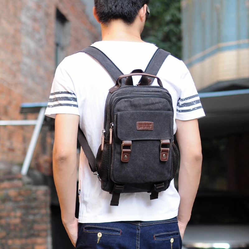 Balo canvas mini cho nam
