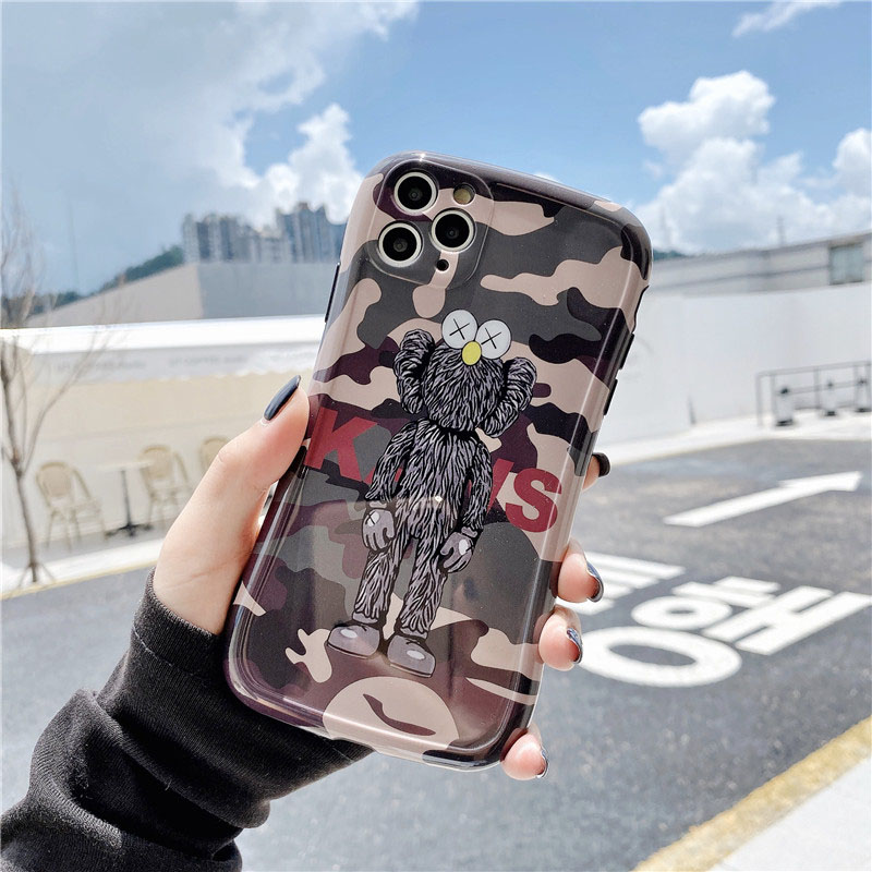 KAWS Ốp Lưng Mềm In Hình Hoạt Hình Sesame Street Cho Iphone 12 / Pro / Max / Mini / 11 / Xs Max / Xr / X / I7 / 7p / 8 / 8 Plus Se2 | BigBuy360 - bigbuy360.vn