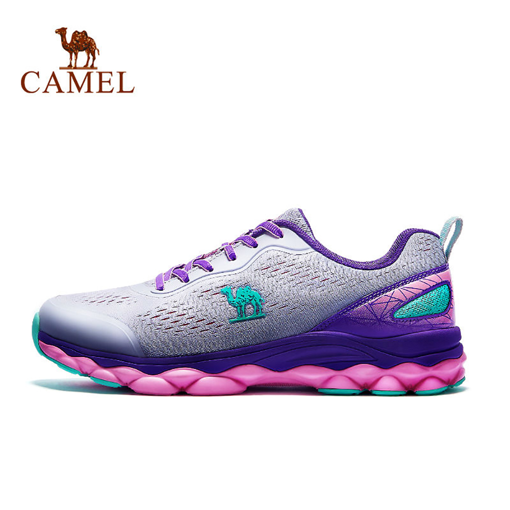 Giày thể thao chạy bộ CAMEL vải lưới nhẹ thông thoáng chống sốc dành cho nữ